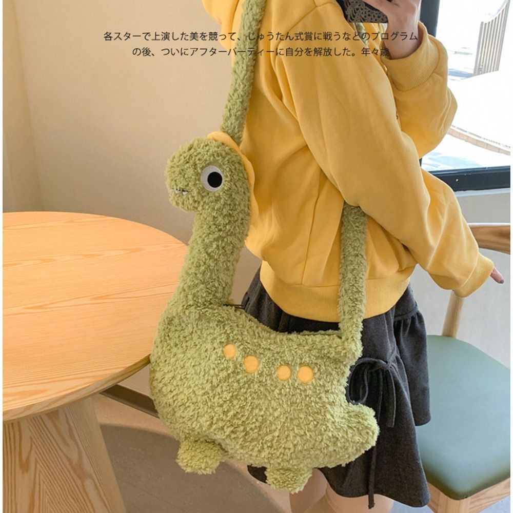 Women'S Bags Holiday - Tas Dinosaurus dengan Ritsleting, Model Leher