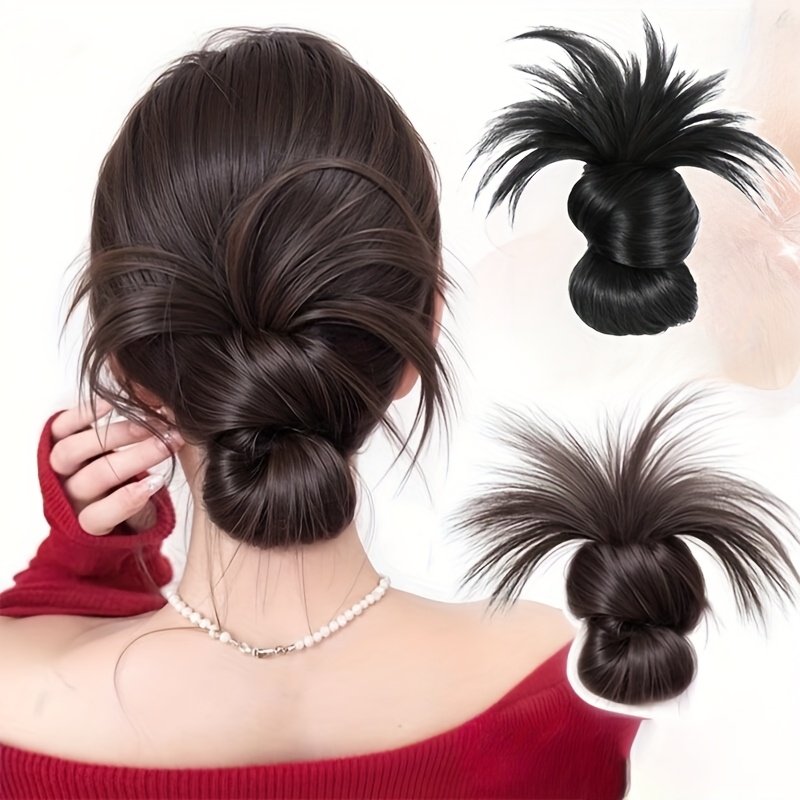 Women Bags Daily Use - Rambut Ekor Kuda Sanggul Sintetis Rendah