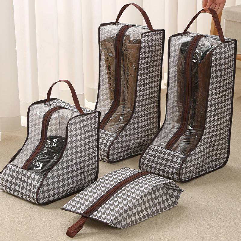 Women Bags Daily Use - Tas Penyimpanan Sepatu Tinggi dengan Jendela