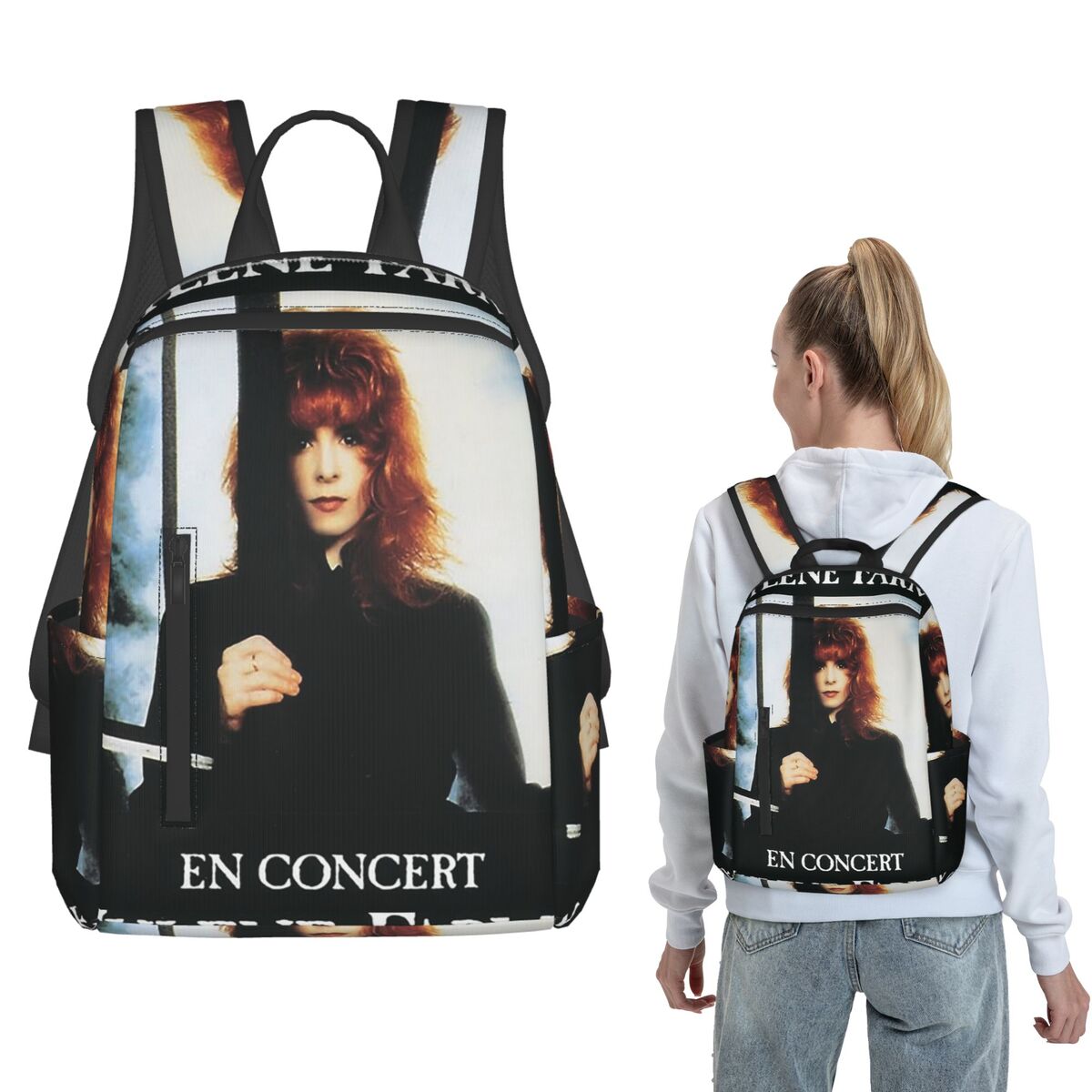 Women Bags Farmers - Tas Ransel Mylene Farmer Jeanne, Kapasitas