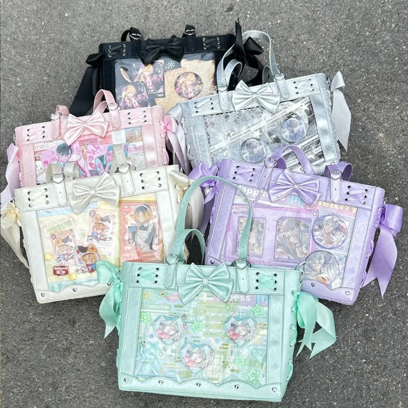 Women Bags Daily Use - Tas Selempang Bandage Bow Shoulder Ita