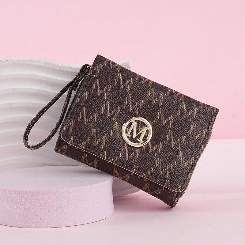 Dompet Ritsleting Tiga Lipat d - Women Bags Daily Use ulasan dan harga