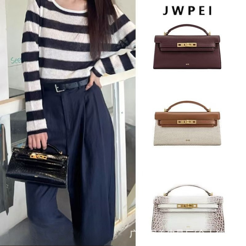 Tas Tangan JW PEI, Pola Buaya, - Women Bags Jw Pei ulasan dan harga