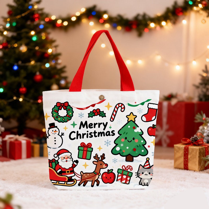 Tas Hadiah Natal Motif Manusia - Women'S Bags Holiday ulasan dan harga