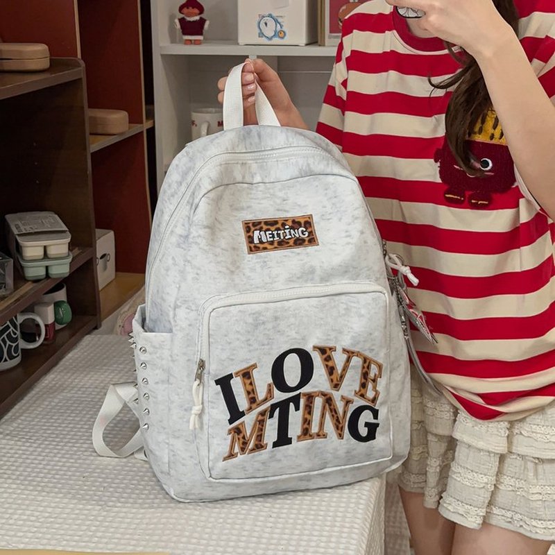 Ransel Abu-abu Y2K untuk Wanit - Women Bags Grey ulasan dan harga