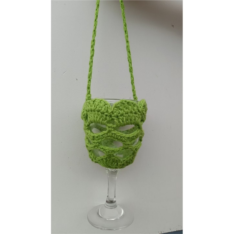 Tas Selempang Rajutan Sederhan - Crochet Market Bag ulasan dan harga
