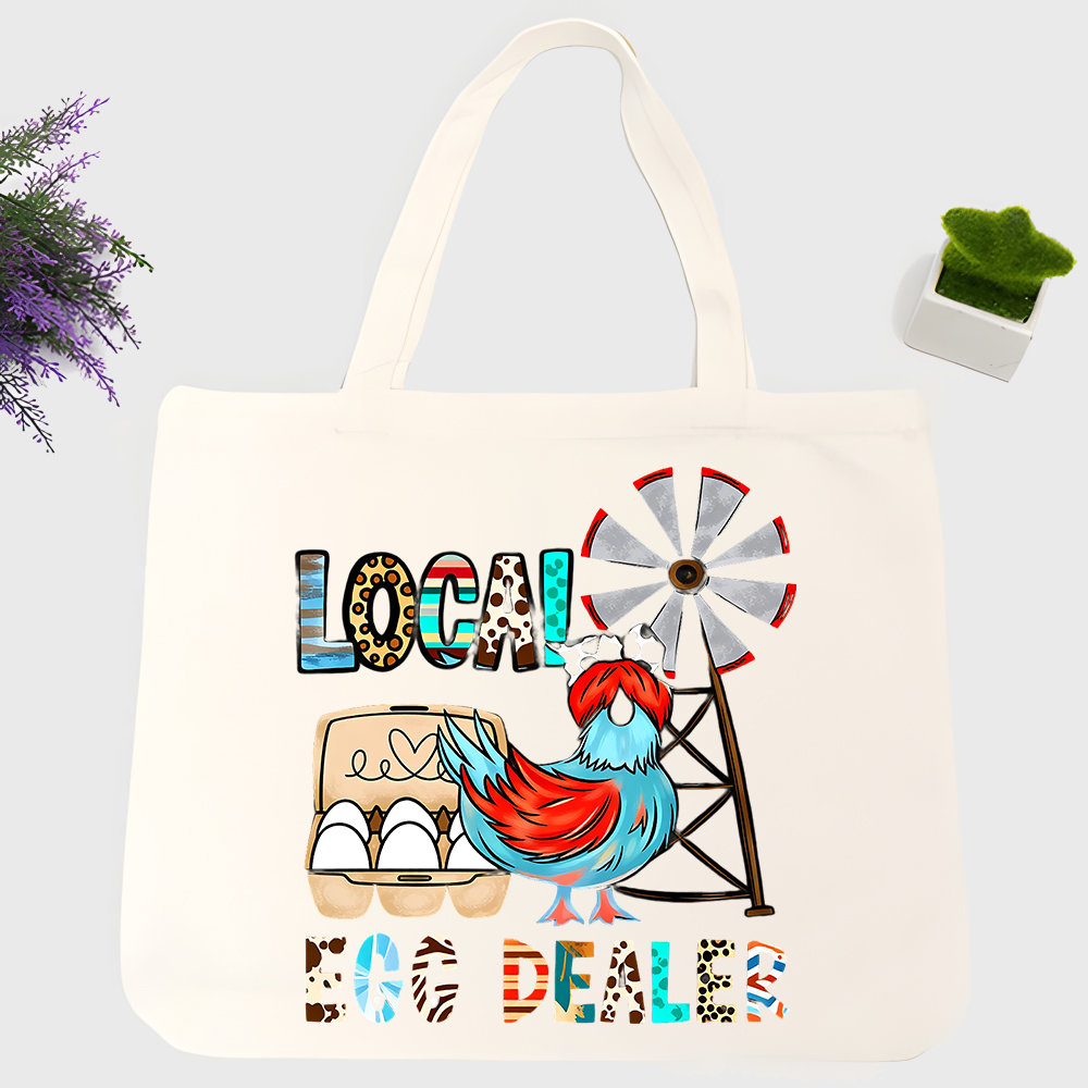 Tas jinjing kanvas bergambar a - Women Bags Farmers ulasan dan harga