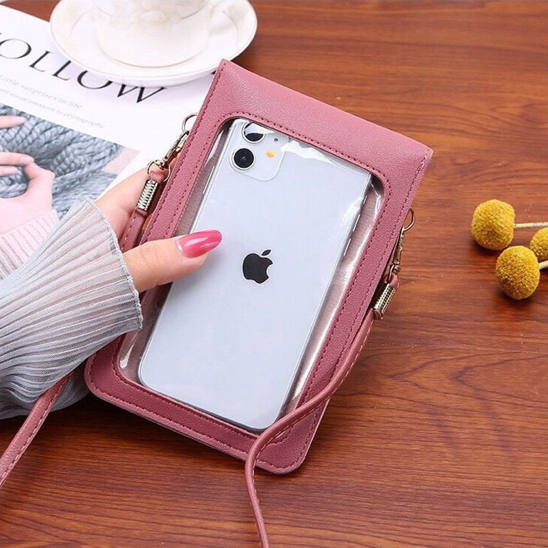 Tas Ponsel Layar Sentuh Pola K - Women Bags Daily Use ulasan dan harga