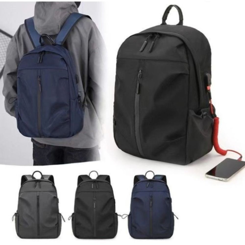 Ransel Serbaguna Nilon Berkual - Women Bags Grey ulasan dan harga