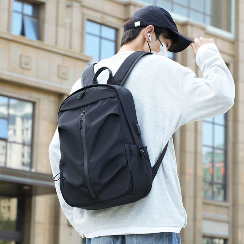 Ransel Serbaguna Nilon Berkual - Women Bags Grey ulasan dan harga