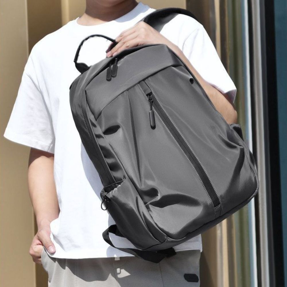 Ransel Serbaguna Nilon Berkual - Women Bags Grey ulasan dan harga