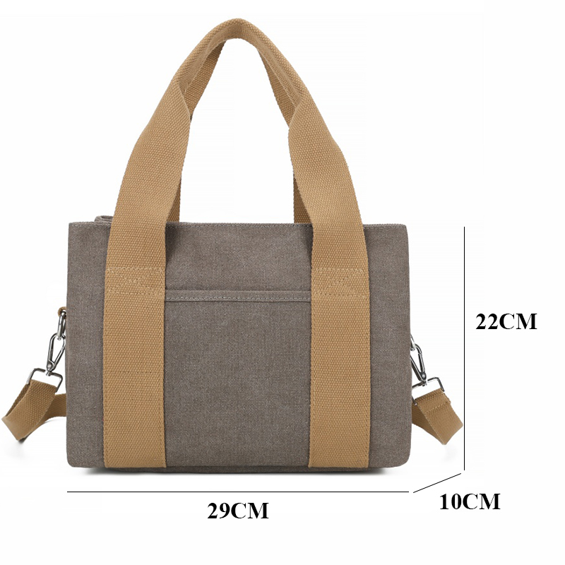 Tiptoegirls Tas Tote Kanvas Ab - Women Bags Grey ulasan dan harga