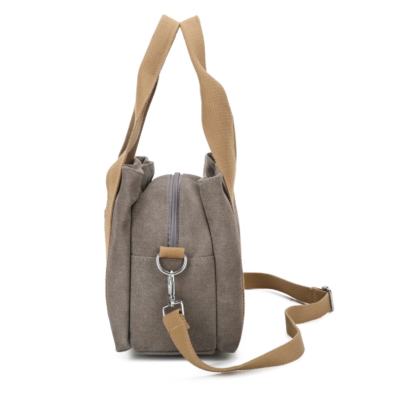 Tiptoegirls Tas Tote Kanvas Ab - Women Bags Grey ulasan dan harga