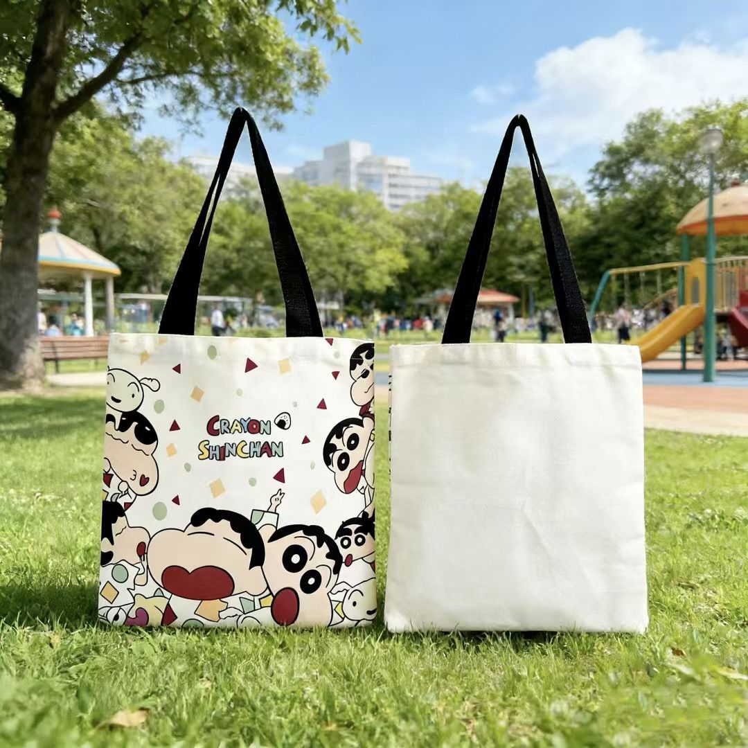 Tas Kanvas Crayon Shin-chan 20 - Women Bags Daily Use ulasan dan harga