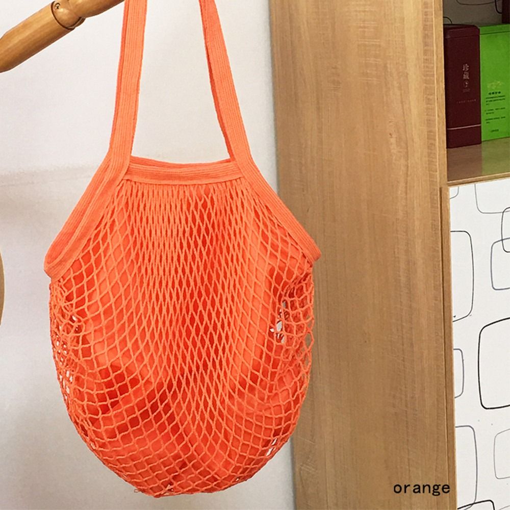 Tas Belanja Katun Tahan Lama,  - Crochet Market Bag ulasan dan harga