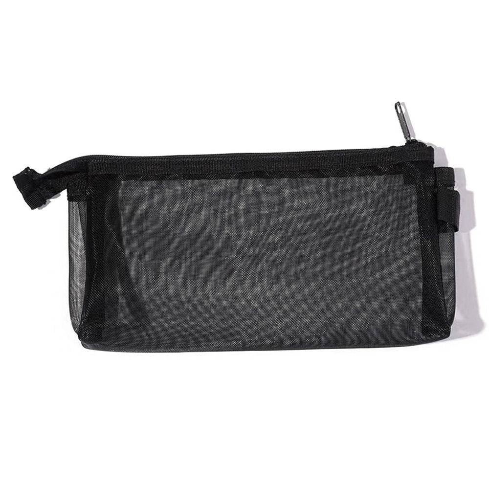 Tas Makeup Jaring Transparan M - Women Bags Grey ulasan dan harga