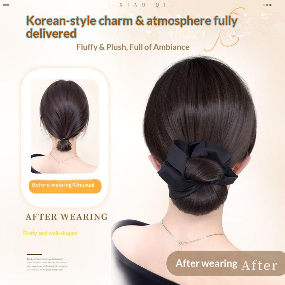 Rambut Sintetis Model Bun Rend - Women Bags Daily Use ulasan dan harga
