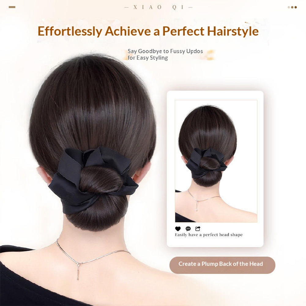 Rambut Sintetis Model Bun Rend - Women Bags Daily Use ulasan dan harga