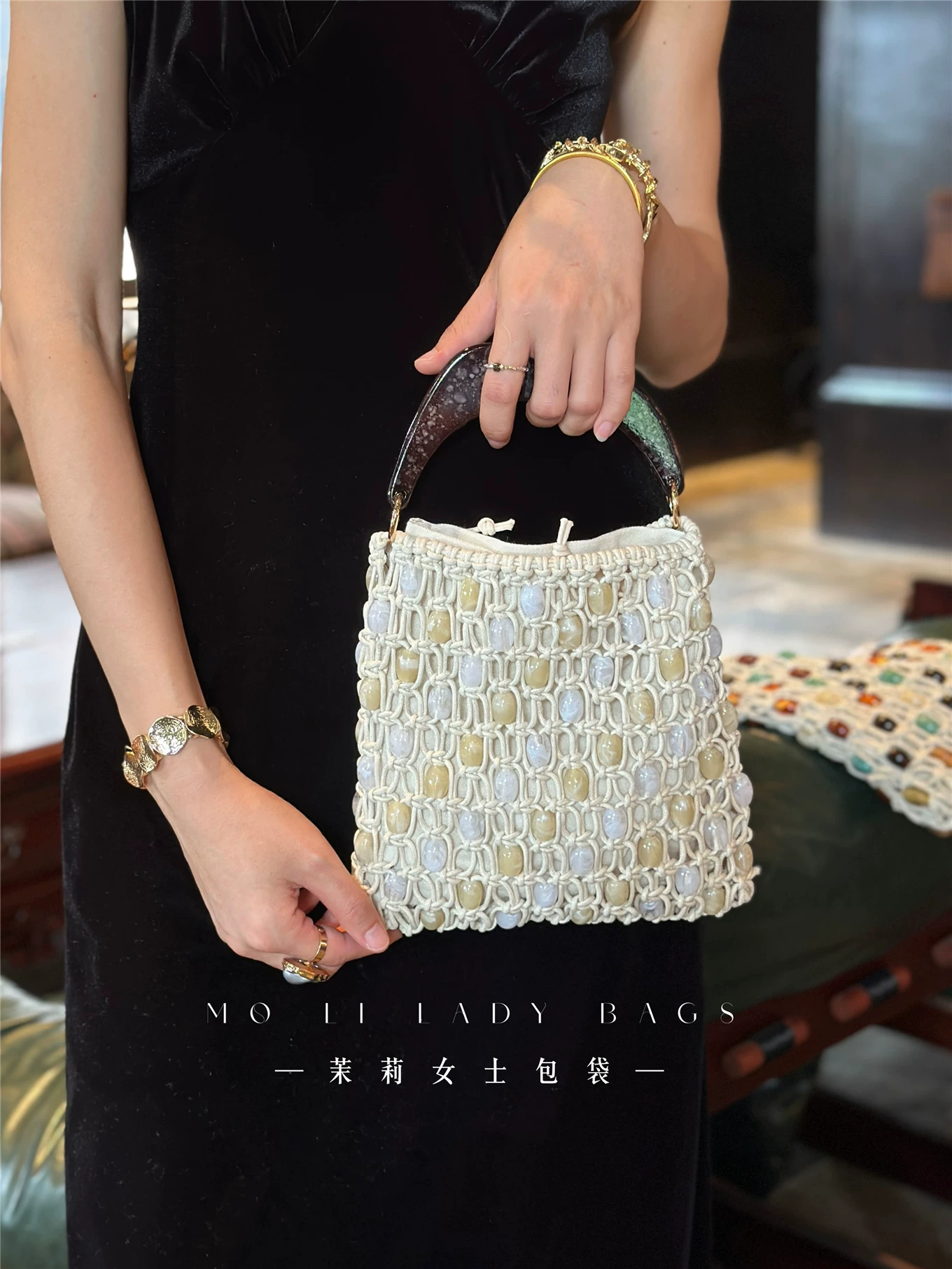 Tas Selempang Anyaman Manik-Ma - Women'S Bags Holiday ulasan dan harga